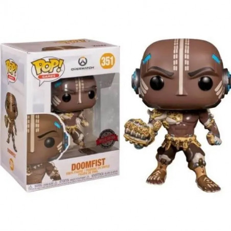 LEOPARD DOOMFIST / OVERWATCH / FIGURINE FUNKO POP / EXCLUSIVE SPECIAL EDITION