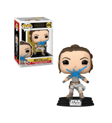 REY TWO LIGHTSABER / STAR WARS / FIGURINE FUNKO POP REY TWO LIGHTSABER / STAR WARS / FIGURINE FUNKO POP