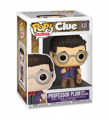 PROFESSOR PLUM WITH THE ROPE / CLUEDO / FIGURINE FUNKO POP