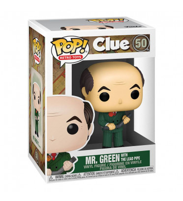 MR GREEN WITH THE LEAD PIPE / CLUEDO / FIGURINE FUNKO POP