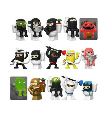MYSTERY BALL PAKA PAKA TOILET NINJA / TOILET NINJA / FIGURINE FUNKO POP MYSTERY BALL PAKA PAKA TOILET NINJA / TOILET NINJA / FIGURINE FUNKO POP