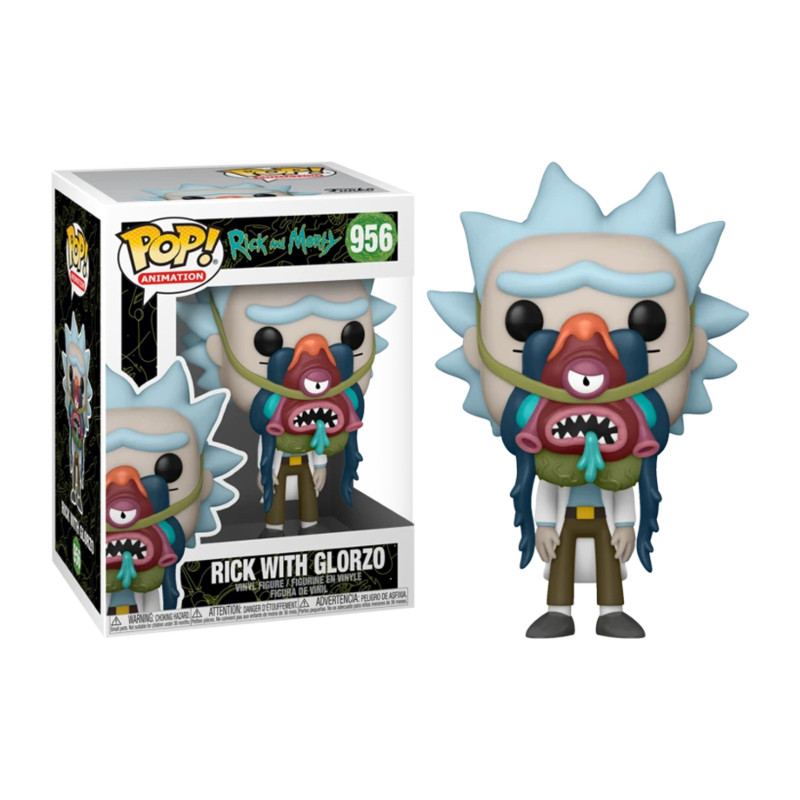 RICK WITH GLORZO / RICK ET MORTY / FIGURINE FUNKO POP