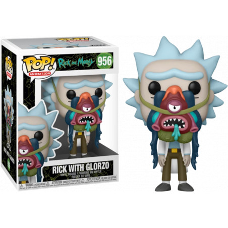 RICK WITH GLORZO / RICK ET MORTY / FIGURINE FUNKO POP