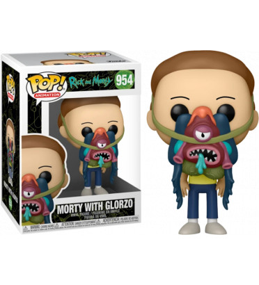 MORTY WITH GLORZO / RICK ET MORTY / FIGURINE FUNKO POP