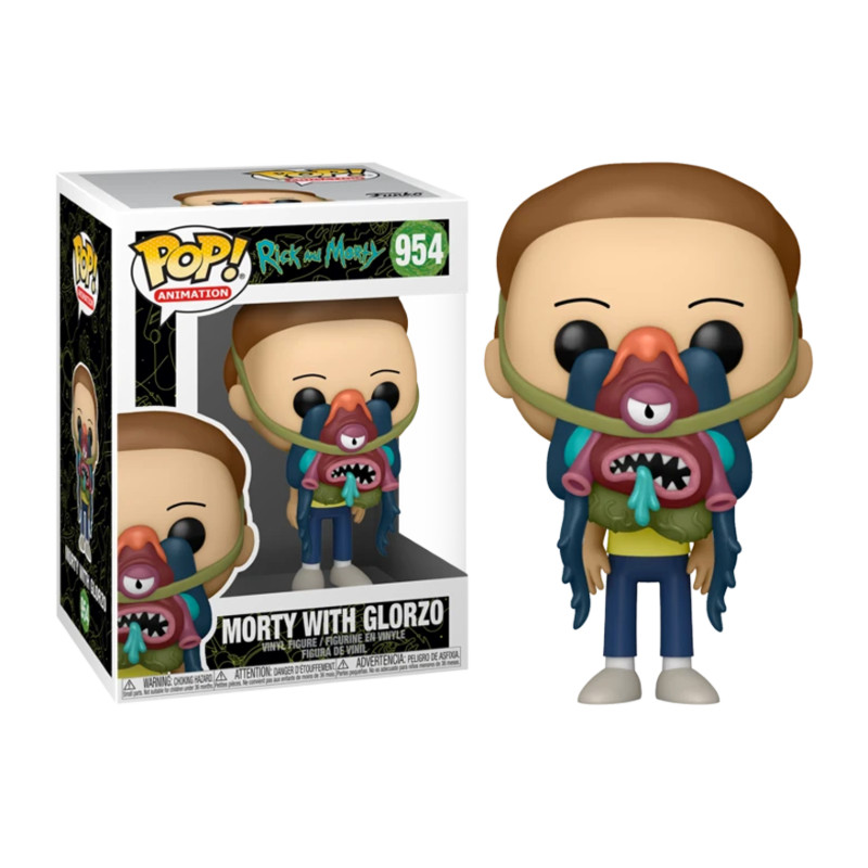 MORTY WITH GLORZO / RICK ET MORTY / FIGURINE FUNKO POP