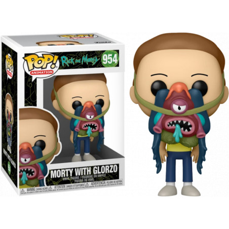 MORTY WITH GLORZO / RICK ET MORTY / FIGURINE FUNKO POP