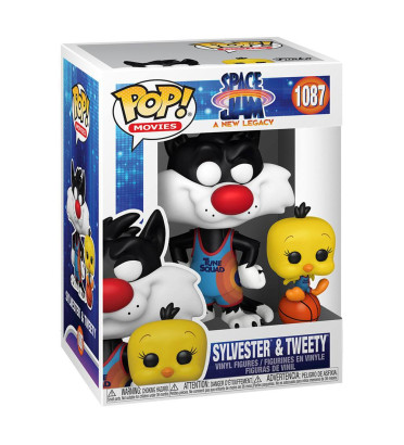 SYLVESTER ET TWEETY / SPACE JAM NEW LEGACY / FIGURINE FUNKO POP SYLVESTER ET TWEETY / SPACE JAM NEW LEGACY / FIGURINE FUNKO POP