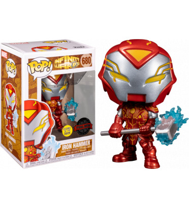 IRON HAMMER / INFINITY WARPS / FIGURINE FUNKO POP / EXCLUSIVE SPECIAL EDITION / GITD