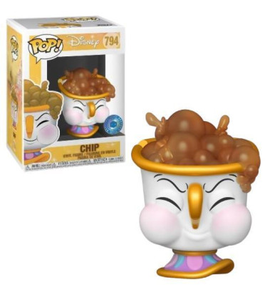 CHIPPS POTTS / LA BELLE ET LA BETE / FIGURINE FUNKO POP / EXCLUSIVE SPECIAL EDITION CHIPPS POTTS / LA BELLE ET LA BETE / FIGURINE FUNKO POP / EXCLUSIVE SPECIAL EDITION