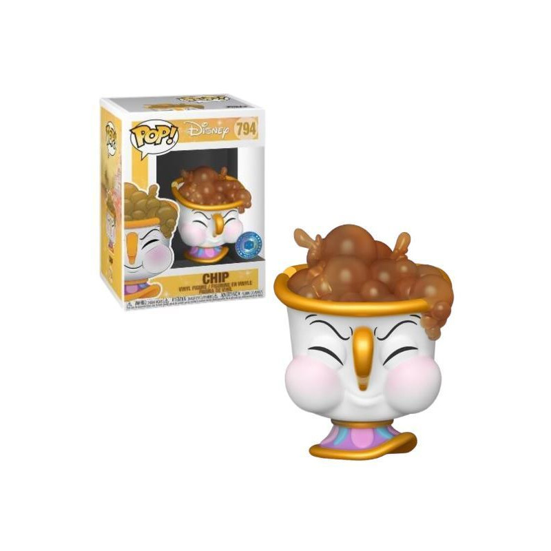 CHIPPS POTTS / LA BELLE ET LA BETE / FIGURINE FUNKO POP / EXCLUSIVE SPECIAL EDITION