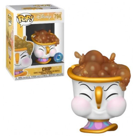 CHIPPS POTTS / LA BELLE ET LA BETE / FIGURINE FUNKO POP / EXCLUSIVE SPECIAL EDITION