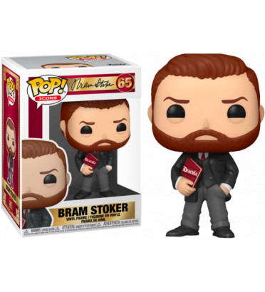 BRAM STOKER WITH BOOK / BRAM STOKER / FIGURINE FUNKO POP / EXCLUSIVE SPECIAL EDITION