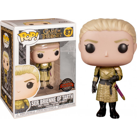 SER BRIENNE OF TARTH / GAME OF THRONE / FIGURINE FUNKO POP / EXCLUSIVE SPECIAL EDITION