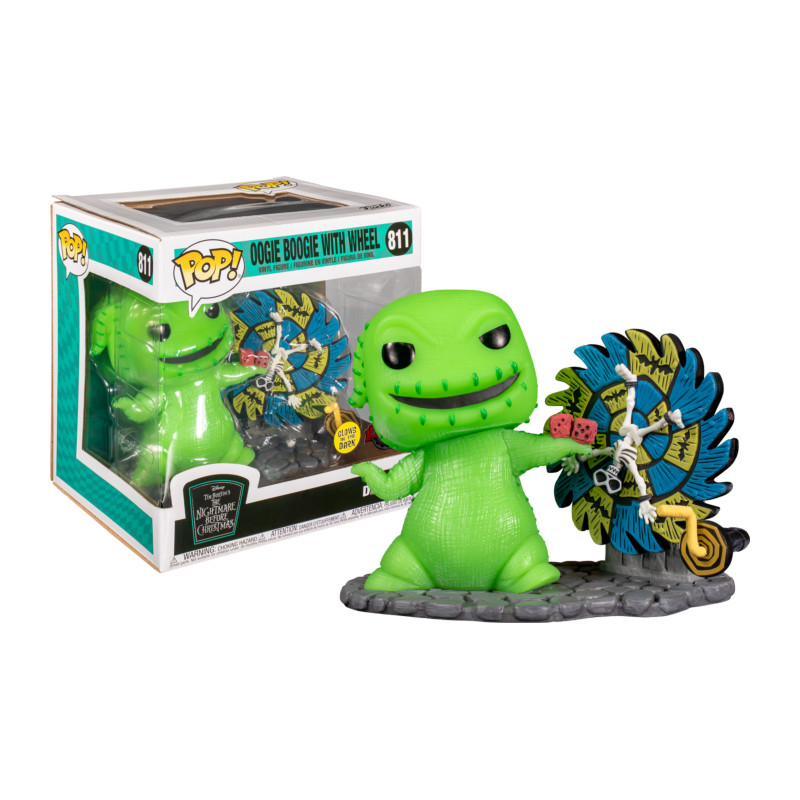 OOGIE BOOGIE WITH WHEEL / LETRANGE NOEL DE MR JACK / FIGURINE FUNKO POP / EXCLUSIVE SPECIAL EDITION / GITD