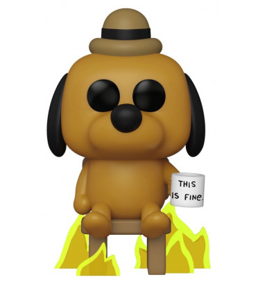 THIS IS FINE DOG / THIS IS FINE / FIGURINE FUNKO POP / EXCLUSIVE SPECIAL EDITION