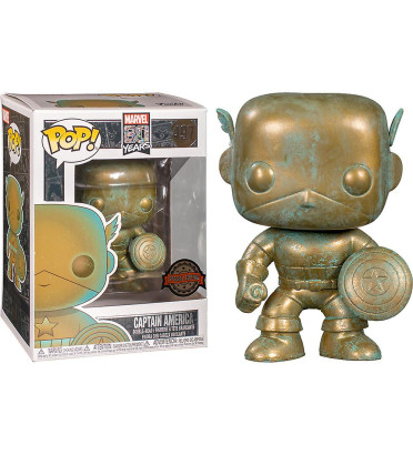 CAPTAIN AMERICA PATINA / MARVEL 80 YEARS / FIGURINE FUNKO POP / EXCLUSIVE SPECIAL EDITION CAPTAIN AMERICA PATINA / MARVEL 80 YEARS / FIGURINE FUNKO POP / EXCLUSIVE SPECIAL EDITION