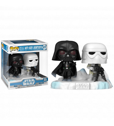 BATTLE AT ECHO BASE DARK VADOR ET SNOWTROOPER / STAR WARS / FIGURINE FUNKO POP / EXCLUSIVE SPECIAL EDITION