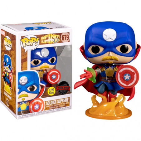 SOLDIER SUPREME / INFINITY WARPS / FIGURINE FUNKO POP / EXCLUSIVE SPECIAL EDITION