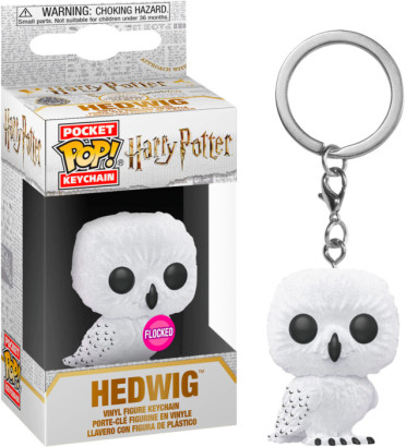 HEDWIG / HARRY POTTER / FUNKO POCKET POP / FLOCKED HEDWIG / HARRY POTTER / FUNKO POCKET POP / FLOCKED