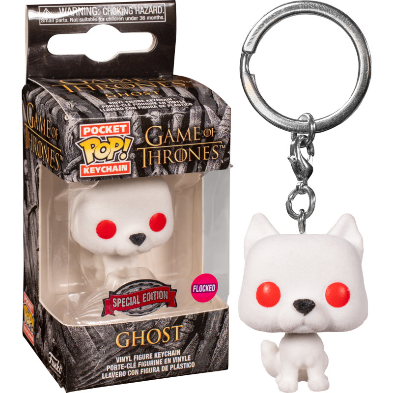 GHOST / GAME OF THRONES / FUNKO POCKET POP / FLOCKED