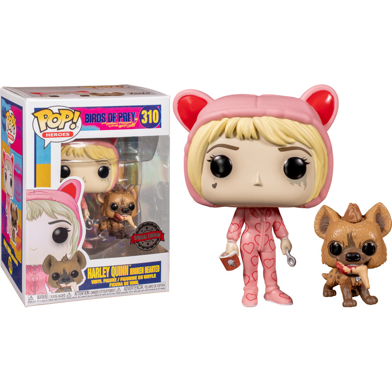 HARLEY QUINN BROKEN HEARTED / BIRDS OF PREY / FIGURINE FUNKO POP / EXCLUSIVE SPECIAL EDITION