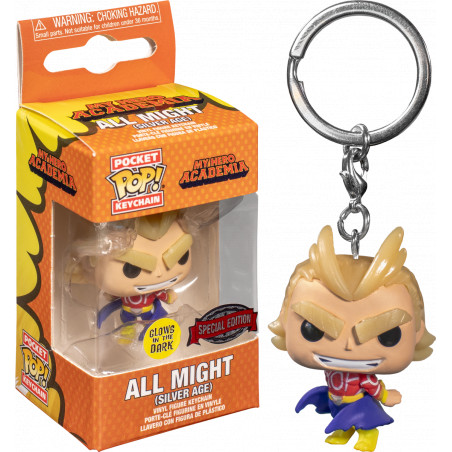 ALL MIGHT / MY HERO ACADEMIA / FUNKO POCKET POP / EXCLUSIVE SPECIAL EDITION / GITD