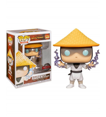 RAIDEN WITH LIGHTNING / MORTAL KOMBAT / FIGURINE FUNKO POP / EXCLUSIVE SPECIAL EDITION