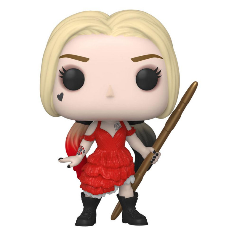 HARLEY QUINN DAMAGED DRESS / THE SUICIDE SQUAD / FIGURINE FUNKO POP