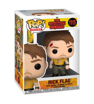 RICK FLAG / THE SUICIDE SQUAD / FIGURINE FUNKO POP RICK FLAG / THE SUICIDE SQUAD / FIGURINE FUNKO POP