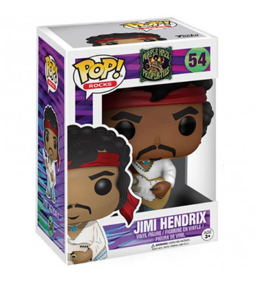 JIMI HENDRIX / PURPLE HAZE PROPERTIES / FIGURINE FUNKO POP