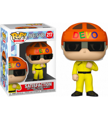 SATISFACTION YELLOW SUIT / DEVO / FIGURINE FUNKO POP