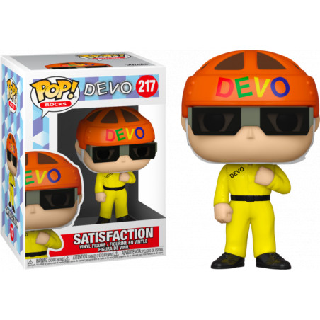 SATISFACTION YELLOW SUIT / DEVO / FIGURINE FUNKO POP