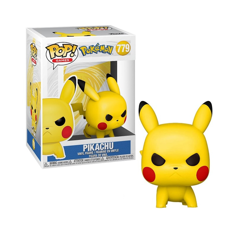 PIKACHU ATTACK STANCE / POKEMON / FIGURINE FUNKO POP