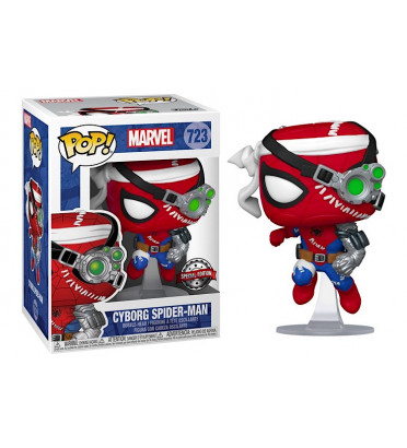 CYBORG SPIDER-MAN / MARVEL / FIGURINE FUNKO POP / EXCLUSIVE SPECIAL EDITION