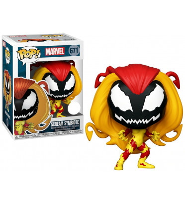 SCREAM SYMBIOTE / MARVEL / FIGURINE FUNKO POP