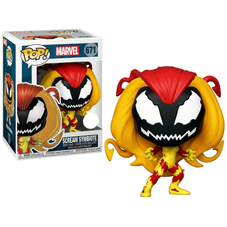 SCREAM SYMBIOTE / MARVEL / FIGURINE FUNKO POP