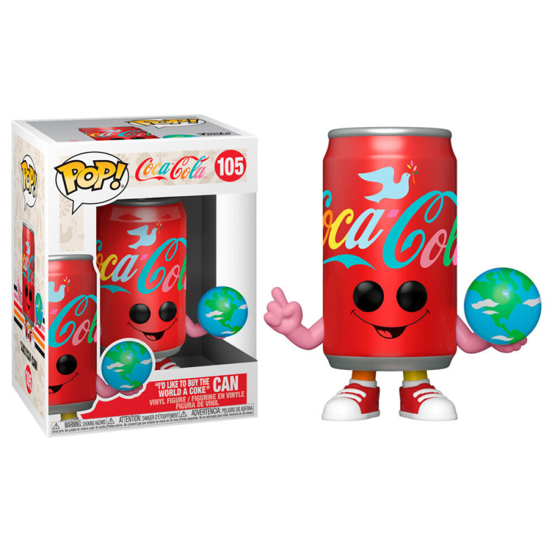 ID LIKE TO BUY THE WORLD A COKE CAN / COCA COLA / FIGURINE FUNKO POP