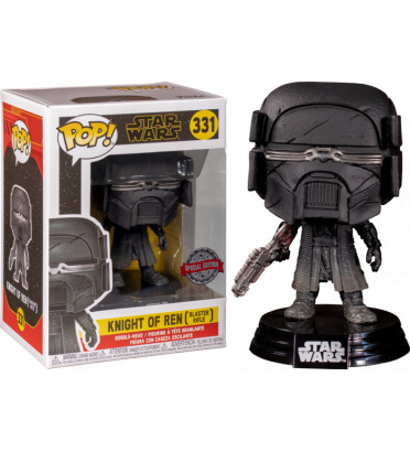 KNIGHT OF REN WITH BLASTER / STAR WARS / FIGURINE FUNKO POP / EXCLUSIVE SPECIAL EDITION