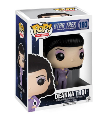 DEANNA TROI / STAR TREK THE NEW GENERATION / FIGURINE FUNKO POP DEANNA TROI / STAR TREK THE NEW GENERATION / FIGURINE FUNKO POP