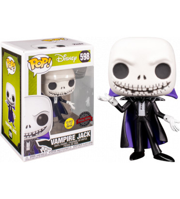 VAMPIRE JACK / LETRANGE NOEL DE MR JACK / FIGURINE FUNKO POP / EXCLUSIVE SPECIAL EDITION / GITD