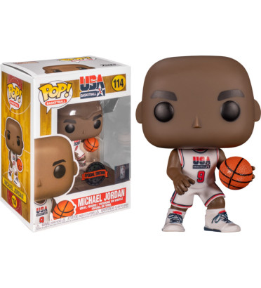 MICHAEL JORDAN / USA BASKETBALL / FIGURINE FUNKO POP / EXCLUSIVE SPECIAL EDITION