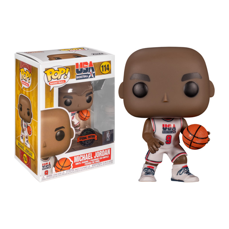 Figurine Michael Jordan / USA Basketball / Funko Pop NBA 114 / Exclusive  Spécial Edition