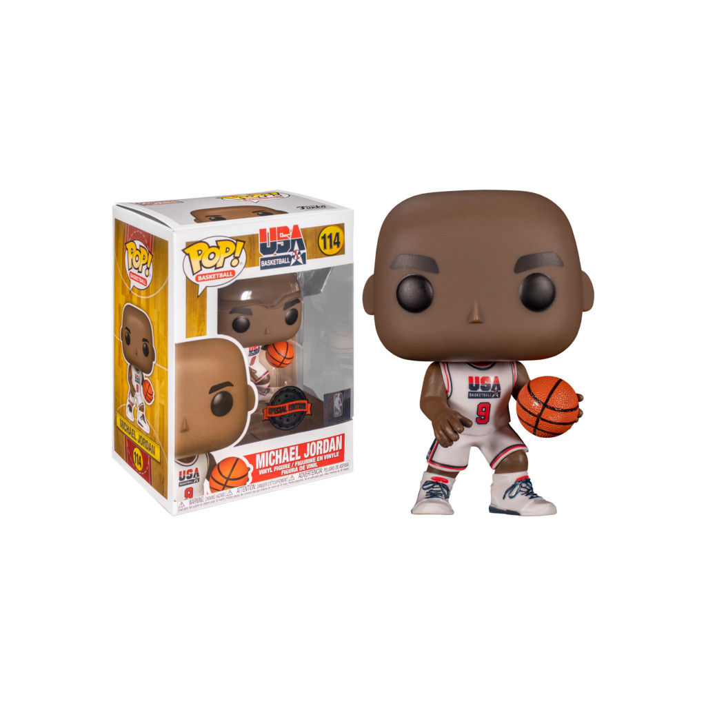 Figurine Michael Jordan / USA Basketball / Funko Pop NBA 114 / Exclusive  Spécial Edition