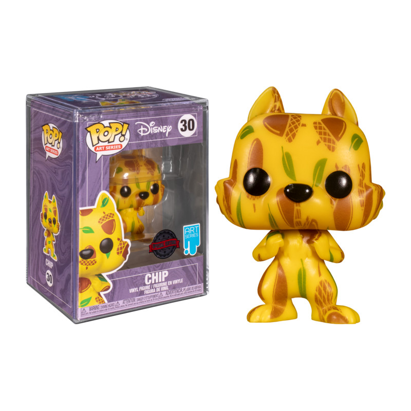 CHIP ARTIST SERIES WITH CASE PROTECTOR / TIC ET TAC / FIGURINE FUNKO POP / EXCLUSIVE SPECIAL EDITION