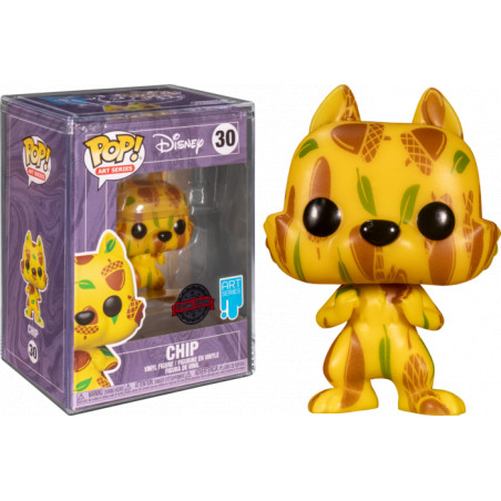 CHIP ARTIST SERIES WITH CASE PROTECTOR / TIC ET TAC / FIGURINE FUNKO POP / EXCLUSIVE SPECIAL EDITION