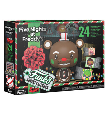 CALENDRIER DE L'AVENT FIVE NIGHTS AT FREDDY'S / FIVE NIGHTS AT FREDDY'S / FIGURINE FUNKO POP CALENDRIER DE L'AVENT FIVE NIGHTS AT FREDDY'S / FIVE NIGHTS AT FREDDY'S / FIGURINE FUNKO POP