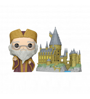 ALBUS DUMBLEDORE WITH HOGWARTS / HARRY POTTER / FIGURINE FUNKO POP