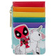 PORTE CARTE DEADPOOL UNICORN RAINBOW / DEADPOOL / LOUNGEFLY