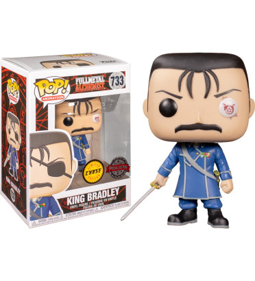 KING BRADLEY / FULLMETAL / FIGURINE FUNKO POP / CHASE KING BRADLEY / FULLMETAL / FIGURINE FUNKO POP / CHASE