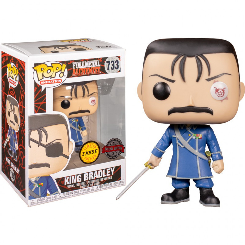 KING BRADLEY / FULLMETAL / FIGURINE FUNKO POP / CHASE